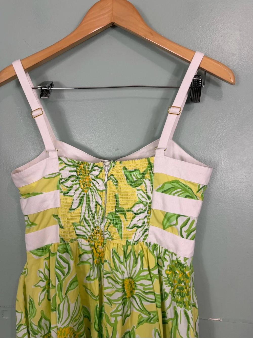 Lilly Pulitzer Cheri Mini Dress Floral Green Size 4
